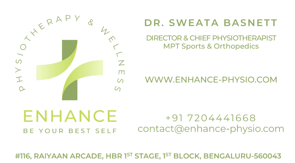 Enhance Physiotherapy & Wellness – Dr. Sweata Basnett, contact details and clinic address